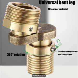 Zestaw adapterów do baterii ściennej - rotacyjny